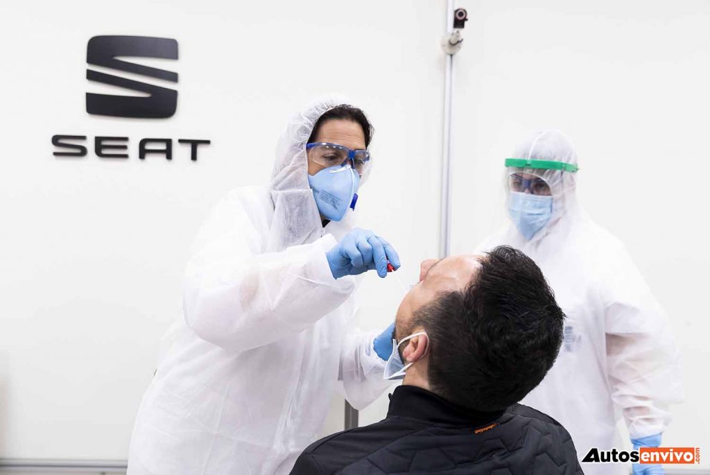 SEAT PCR testing