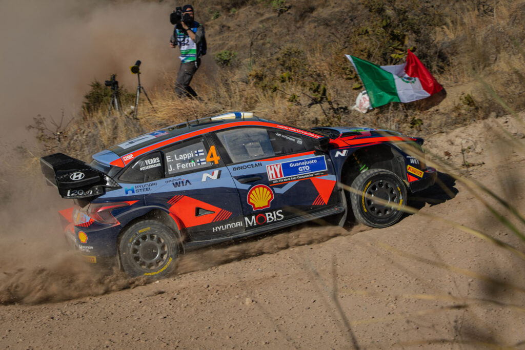 LAPPI LIDERA EL RALLYE DE MÉXICO